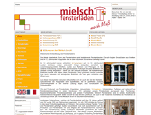 Tablet Screenshot of mielsch-gmbh.de